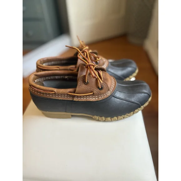 Vintage Bean Boots By L.L. Bean Rubber Mocs M8-9, W10-11 Garden Slides Gorpcore - Picture 10 of 14